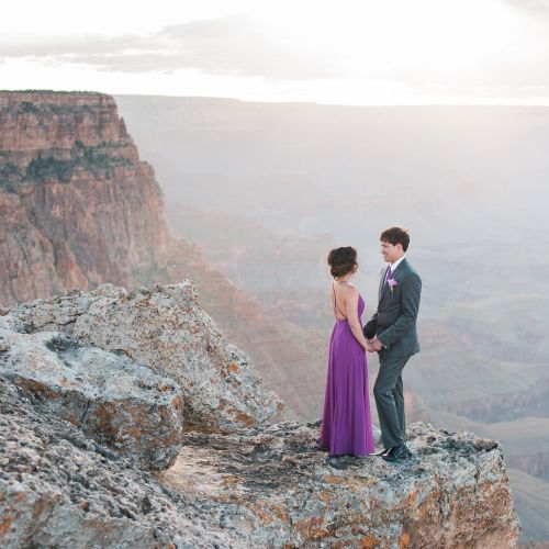 Married Couple at Wedding